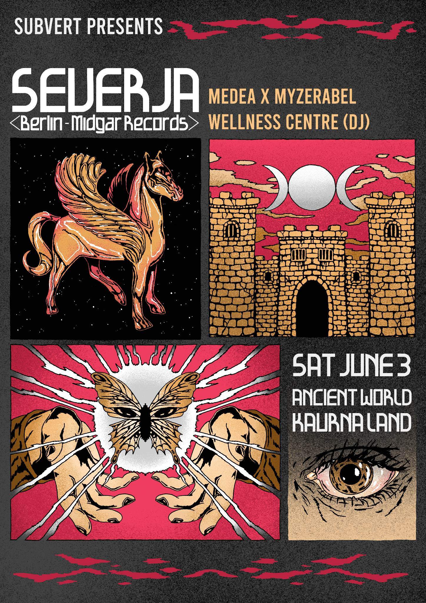 subvert presents Severja (Berlin - Midgar Records) at Ancient World ...