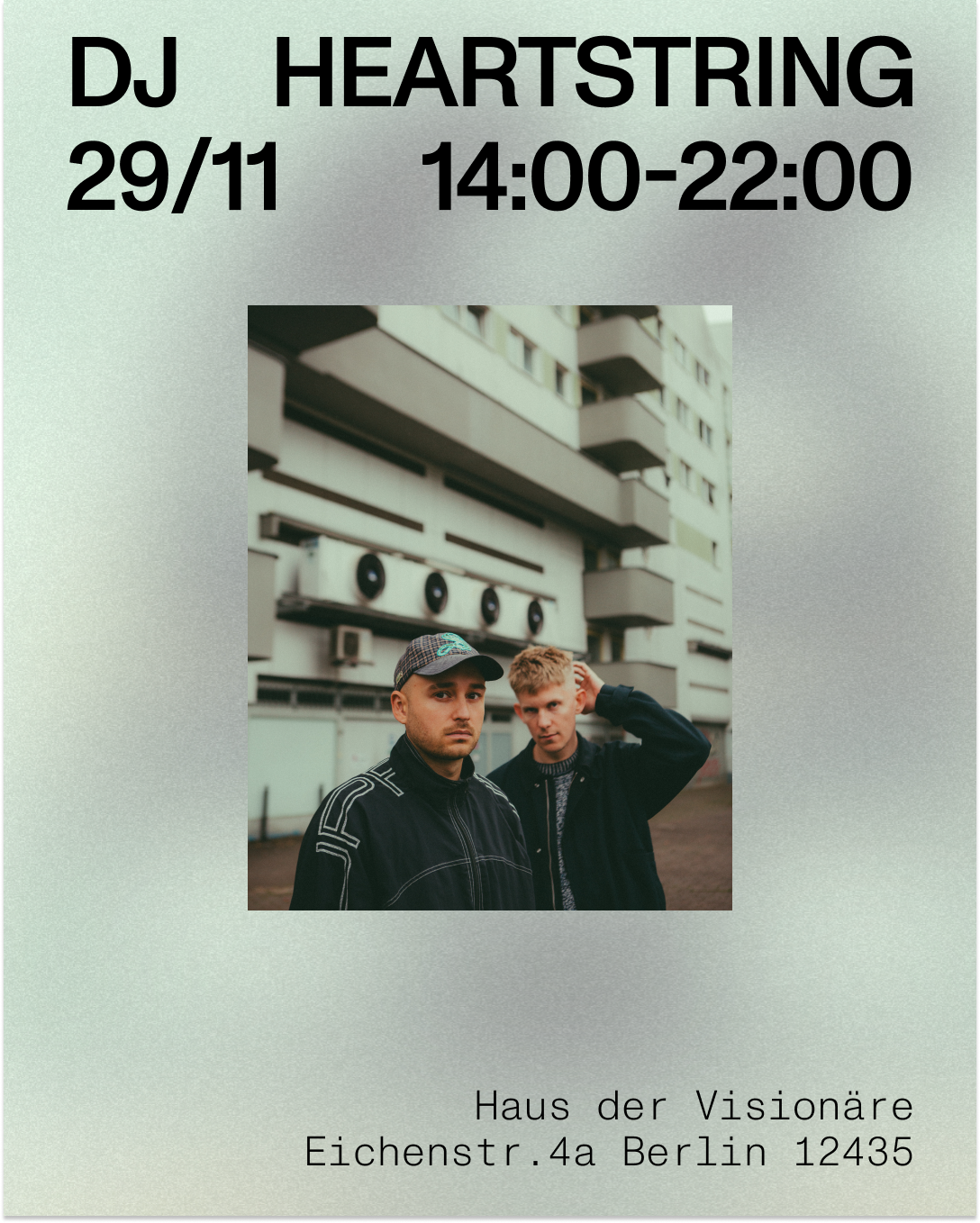 DJ Heartstring at Haus der Visionäre, Berlin