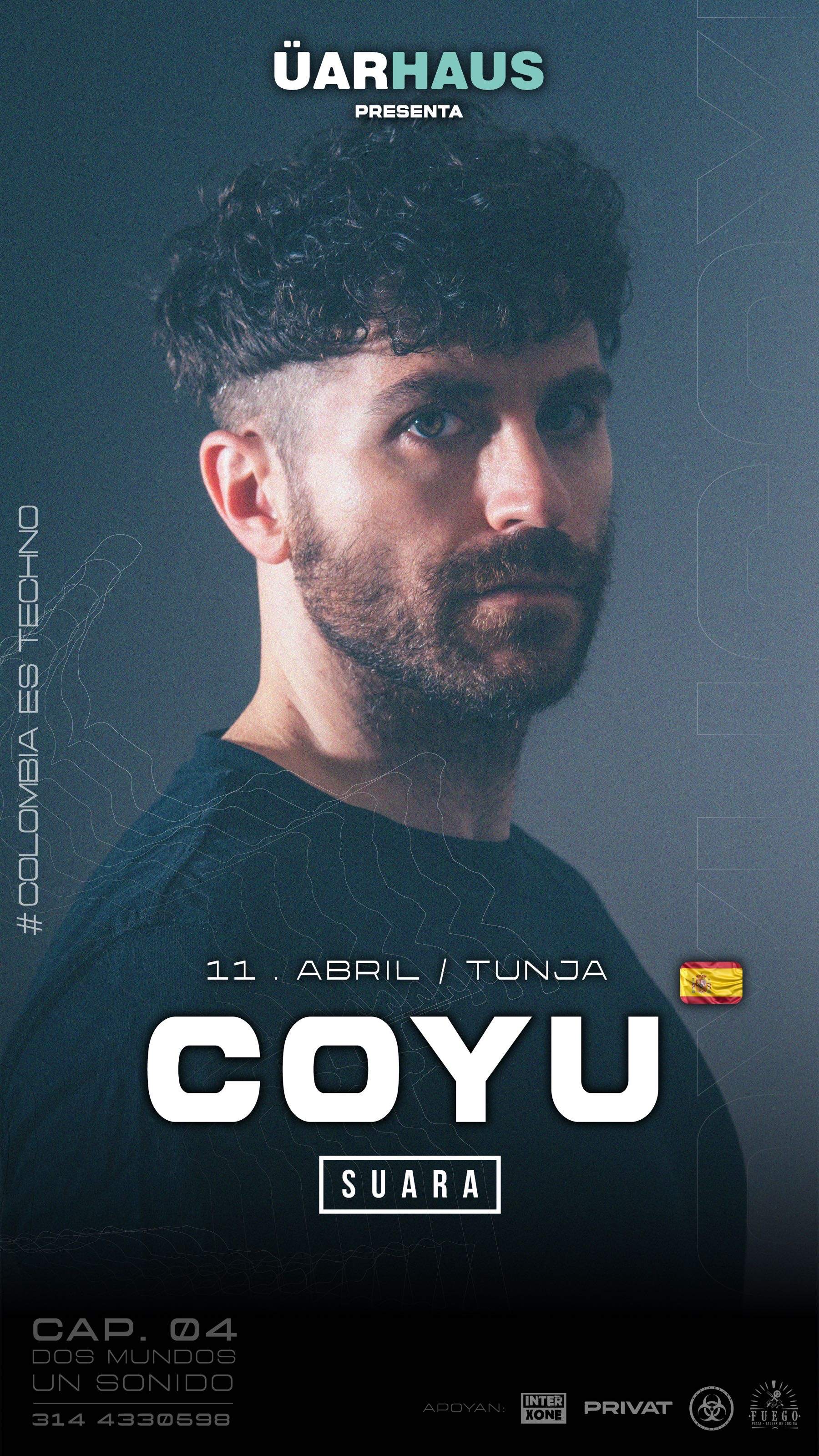 Üarhaus presenta: Coyu & Deraout full extended - フライヤー表