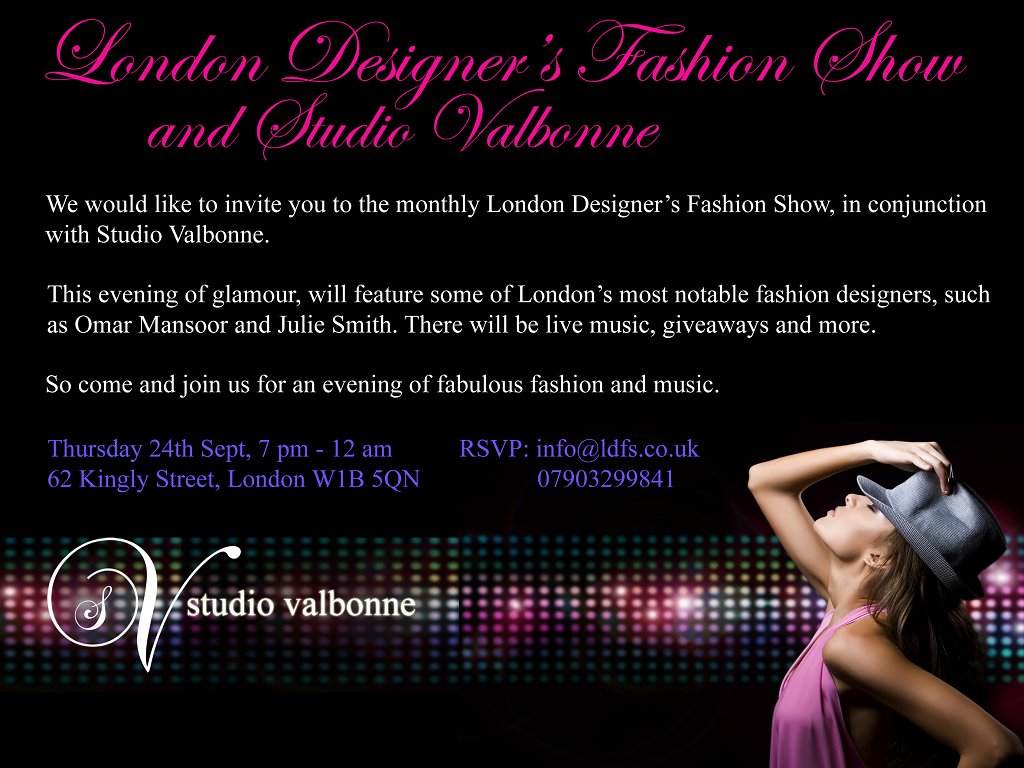 London Designers Fashion Show Party - Página trasera