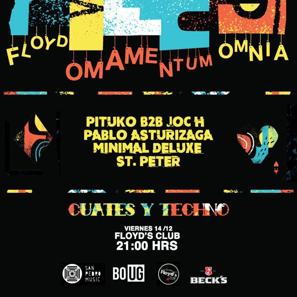 Cuates Y Techno: Floyd Omamentum Omnia - Página frontal