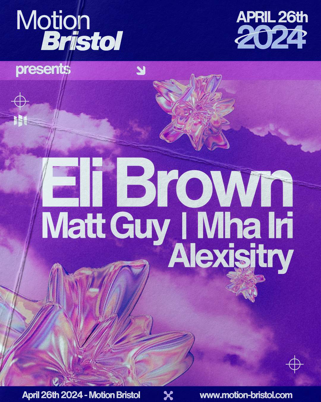 Motion presents: Eli Brown, Matt Guy + more - Página trasera