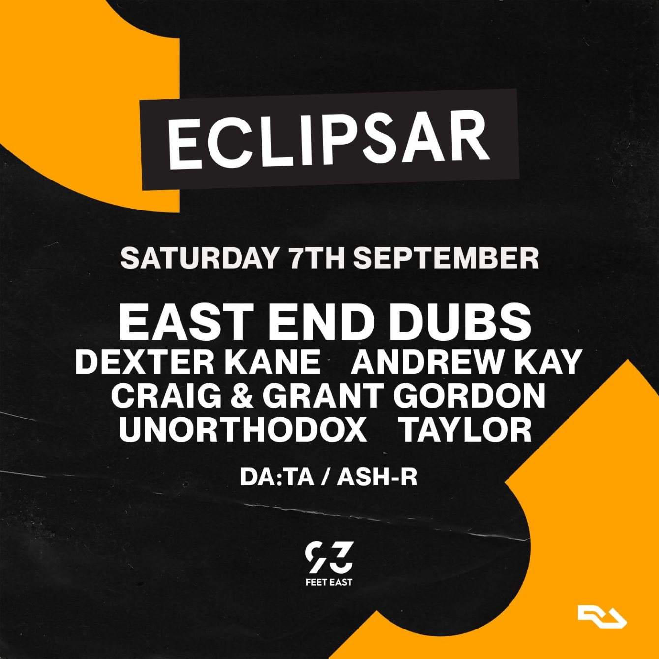 ECLIPSAR with East End Dubs, Dexter Kane, Andrew Kay & More - Página frontal