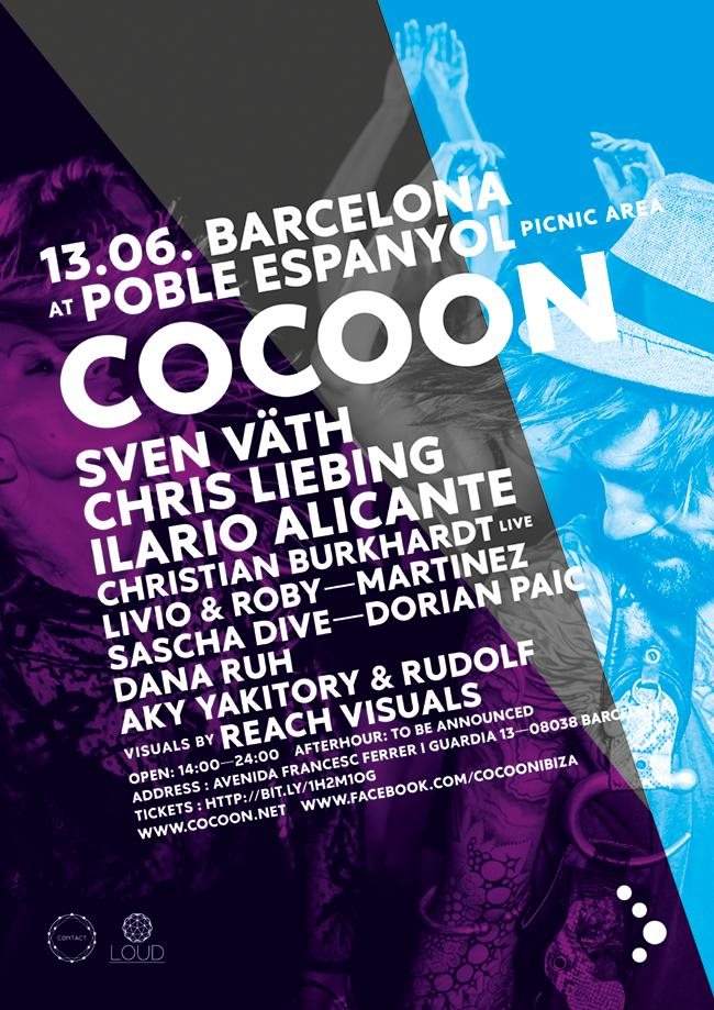 Cocoon Showcase Open Air: Sven Vath, Chris Liebing, Ilario Alicante, Livio & Roby - Página frontal