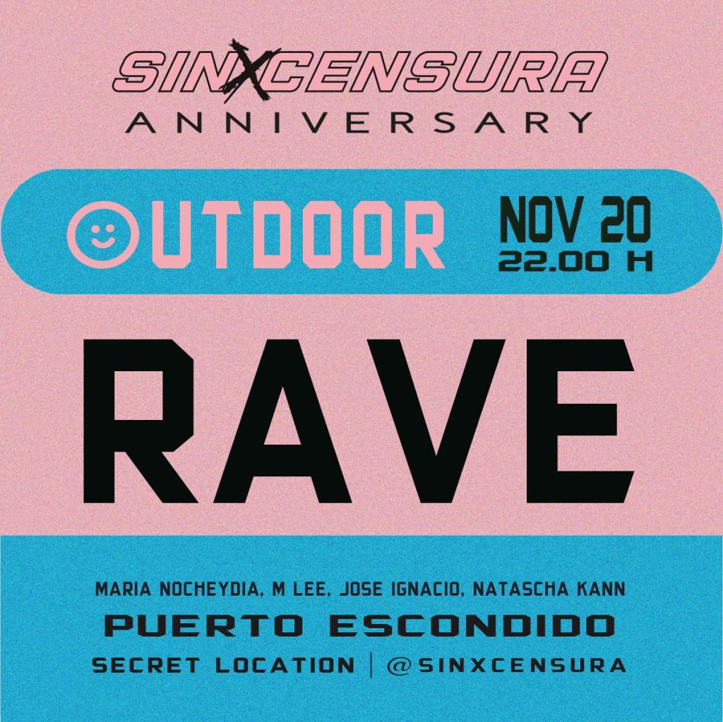 Outdoor Rave - All Night Dance Party - Puerto Escondido at Puerto  Escondido, Oaxaca, Mexico