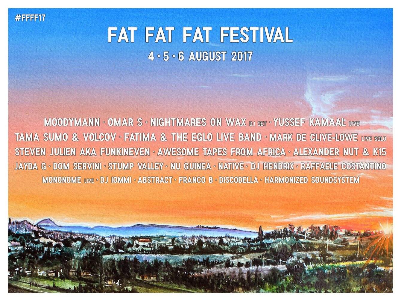 FAT FAT FAT Festival 2017 - day 2 - Página frontal
