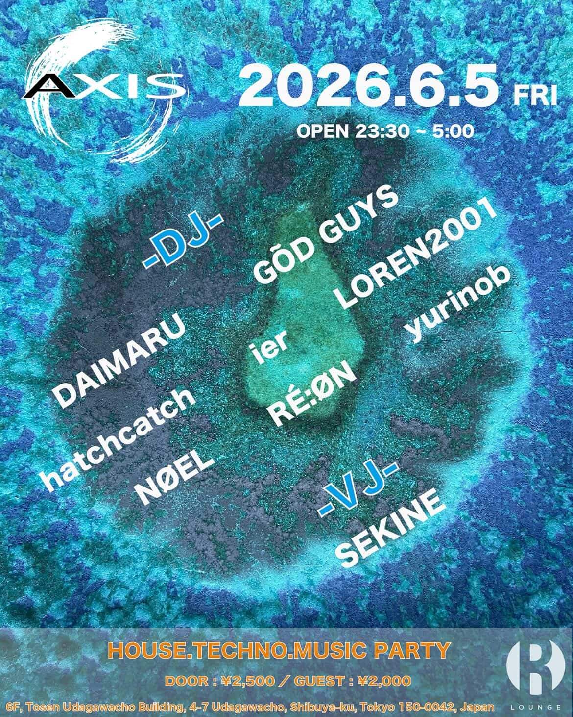 AXIS at R Lounge, Tokyo