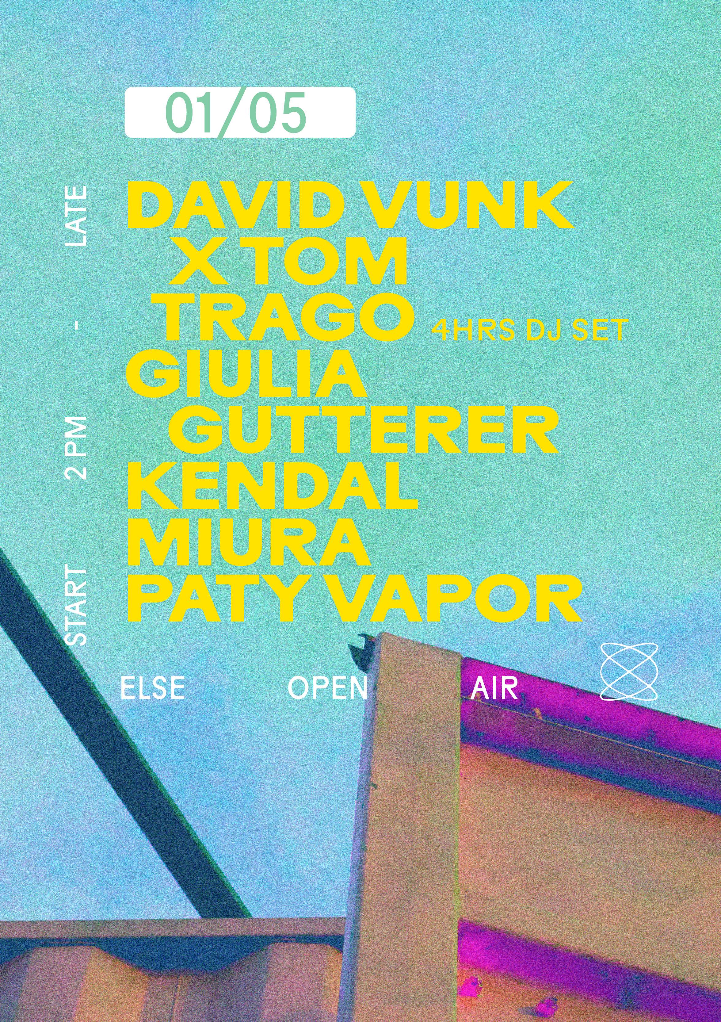 Free Else Open Air: David Vunk x Tom Trago & more - Página frontal