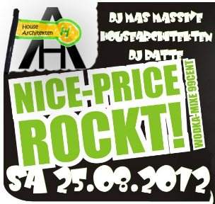 Nice Price Rockt - フライヤー表