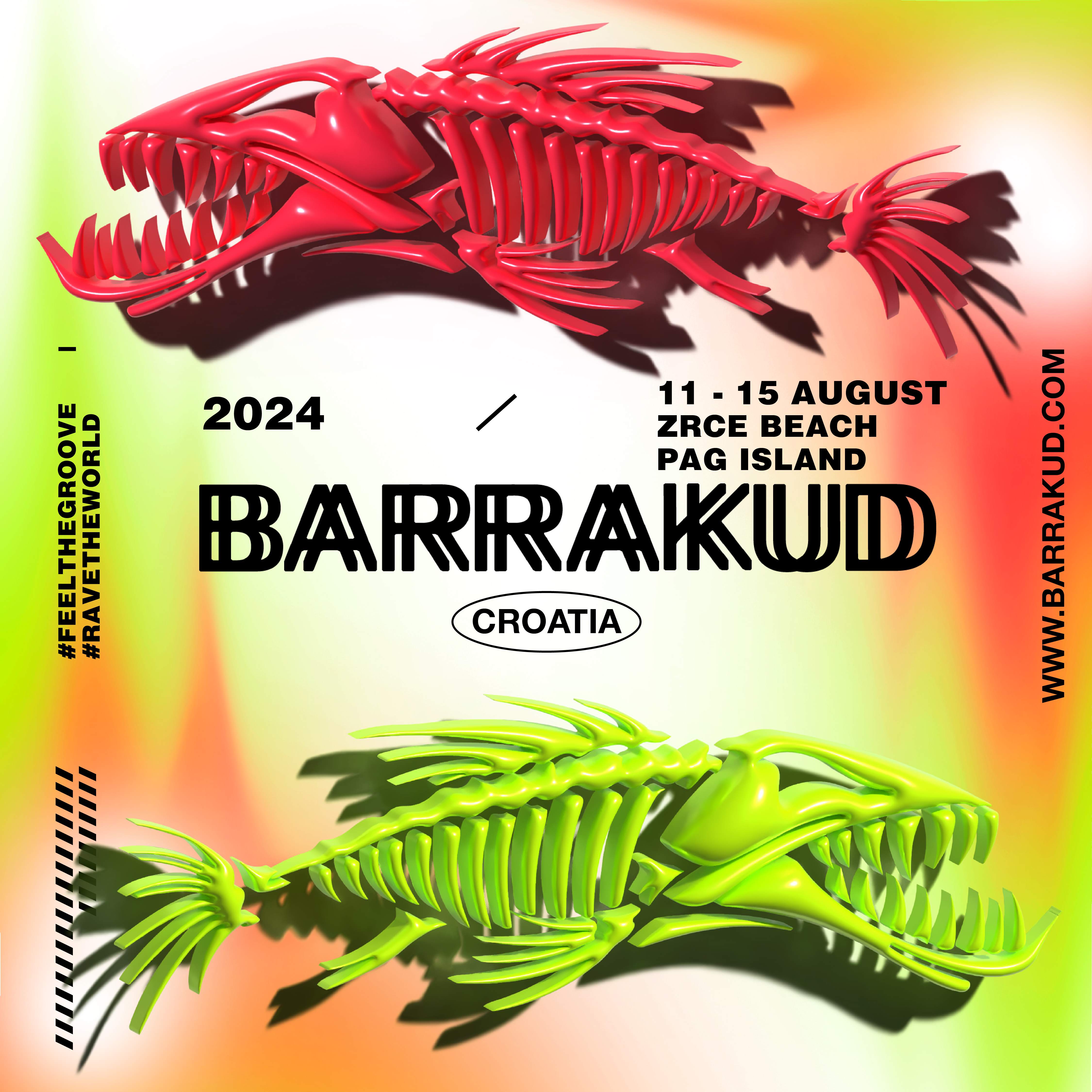 Barrakud Festival 2024 - フライヤー表
