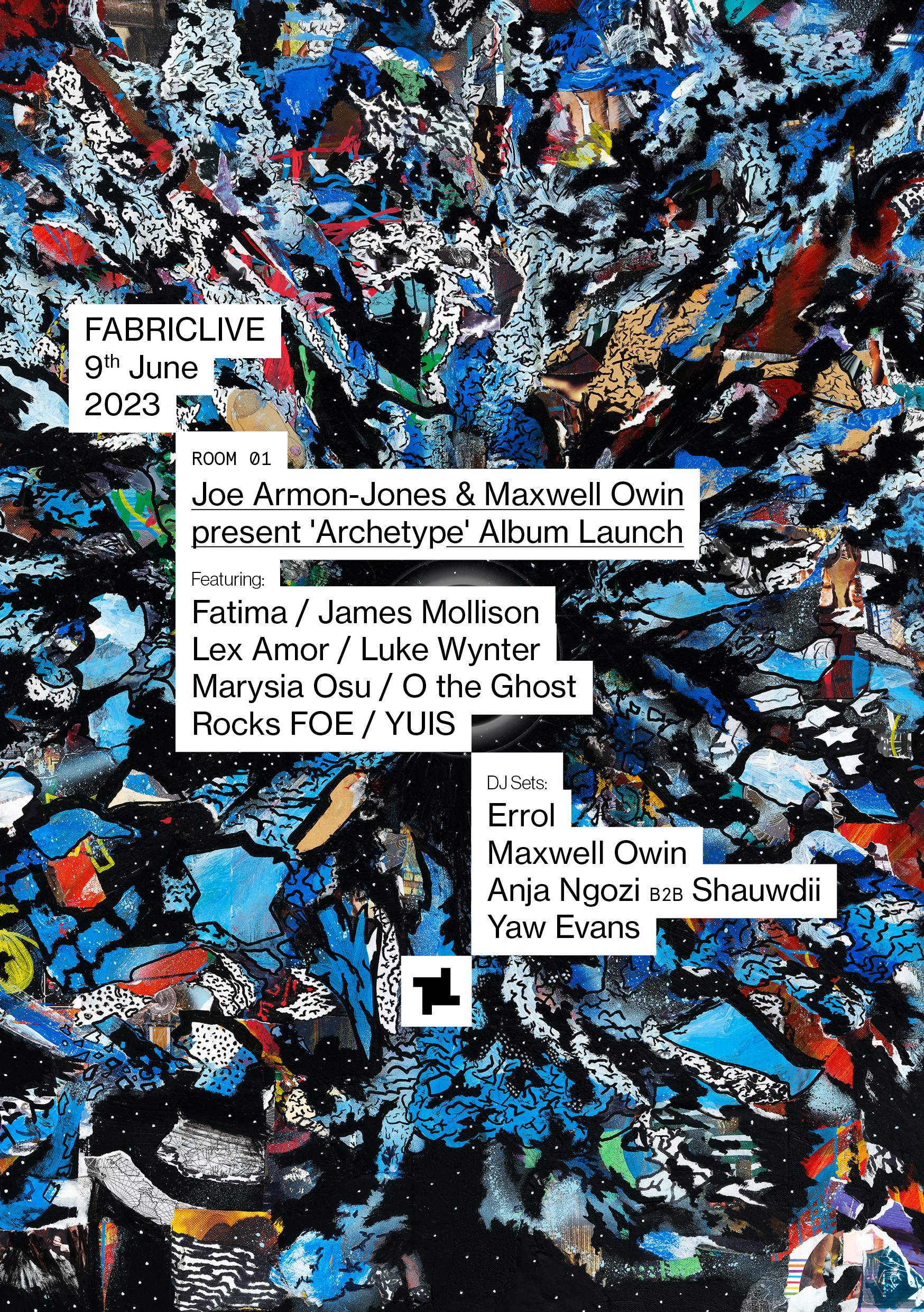 FABRICLIVE: Joe Armon-Jones & Maxwell Owin ('Archetype' Album Launch Party)  - フライヤー表