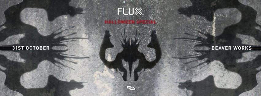 Flux Halloween Special with Gerd Janson, Moomin & Noema - フライヤー表