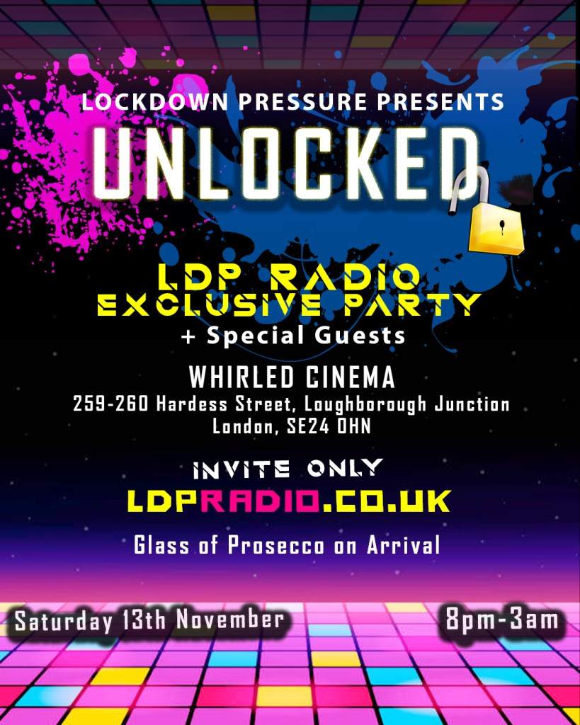 LDP Radio presents: Unlocked - Exclusive Party - Página frontal
