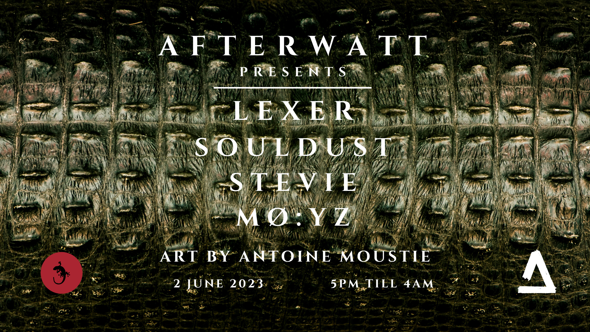 AfterWATT invites Lexer - フライヤー表
