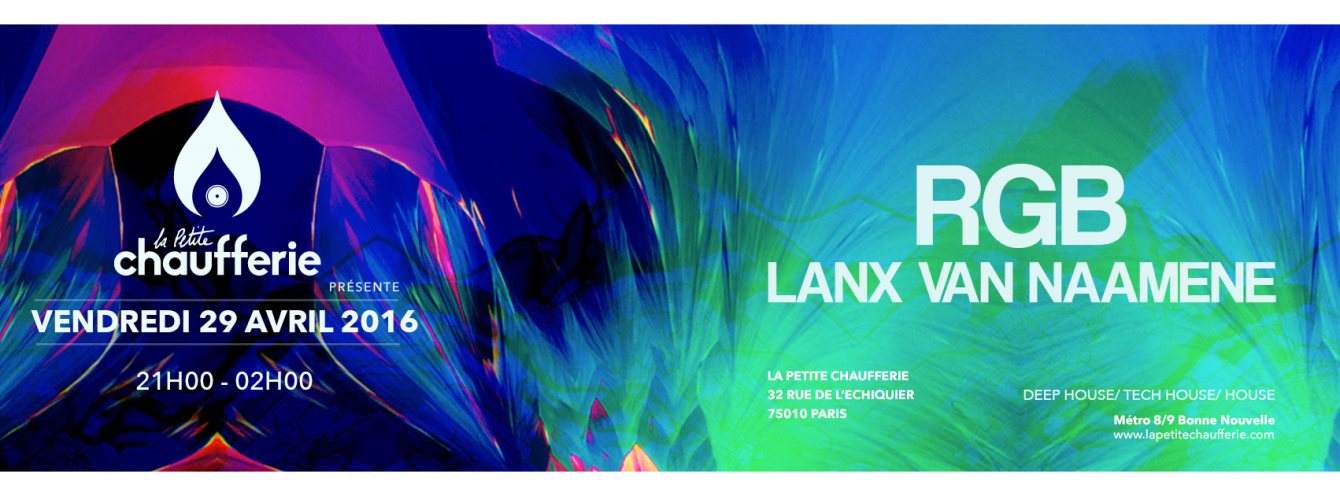 La Petite Chaufferie - RGB, Lanx Van Naamene - Página frontal