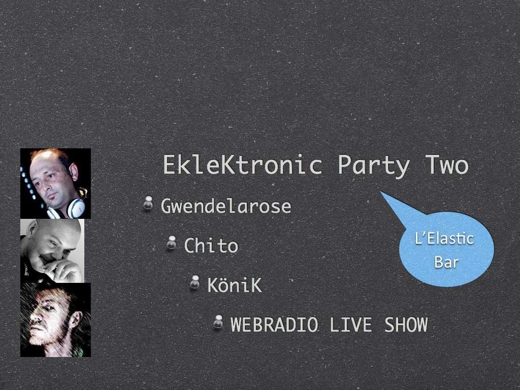 Eklektronic Party two - Página frontal