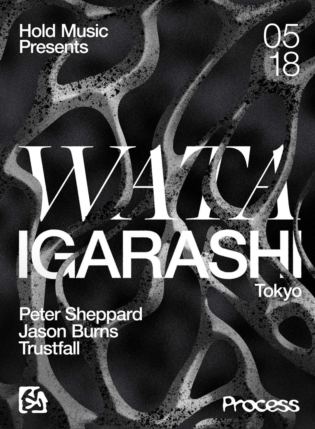 Hold Music presents: Wata Igarashi (Tokyo) - フライヤー表