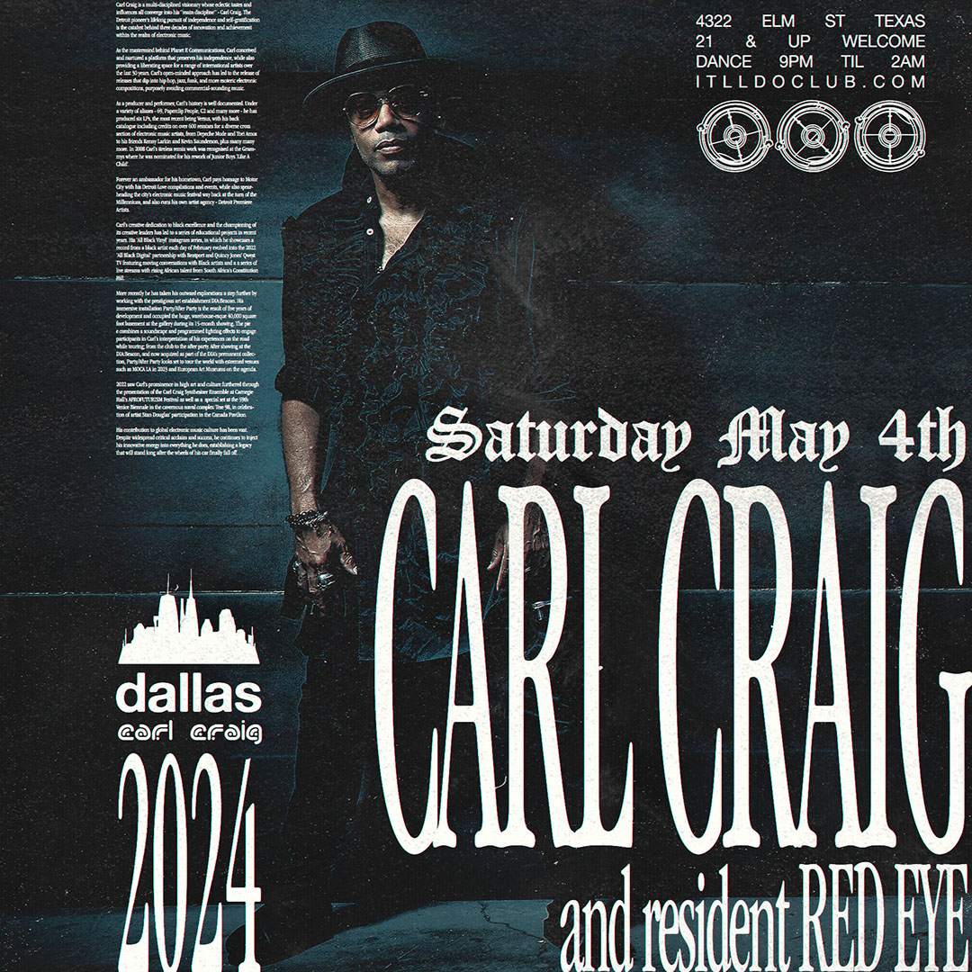 Carl Craig - Página frontal
