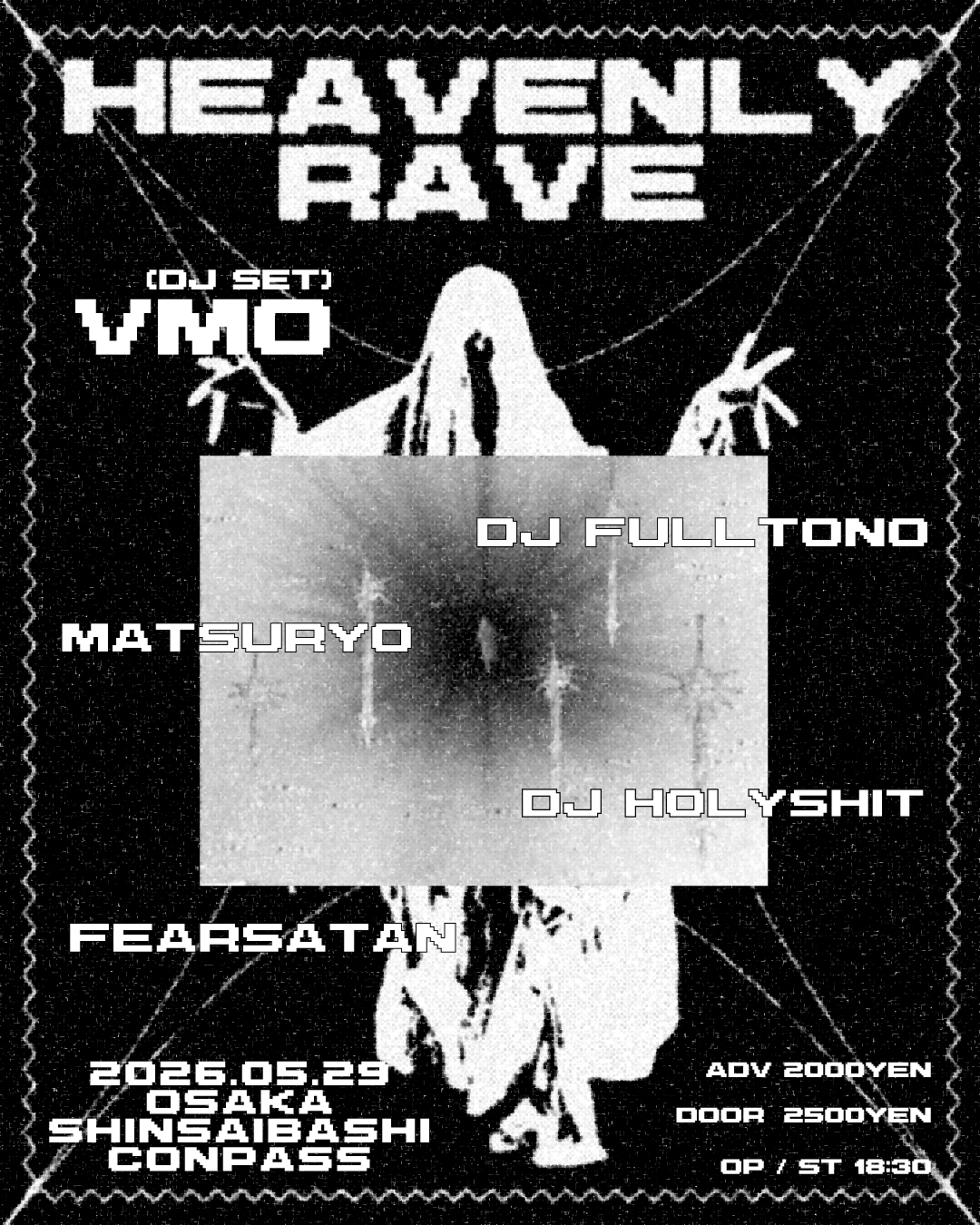 HEAVENLY RAVE at Conpass, Osaka