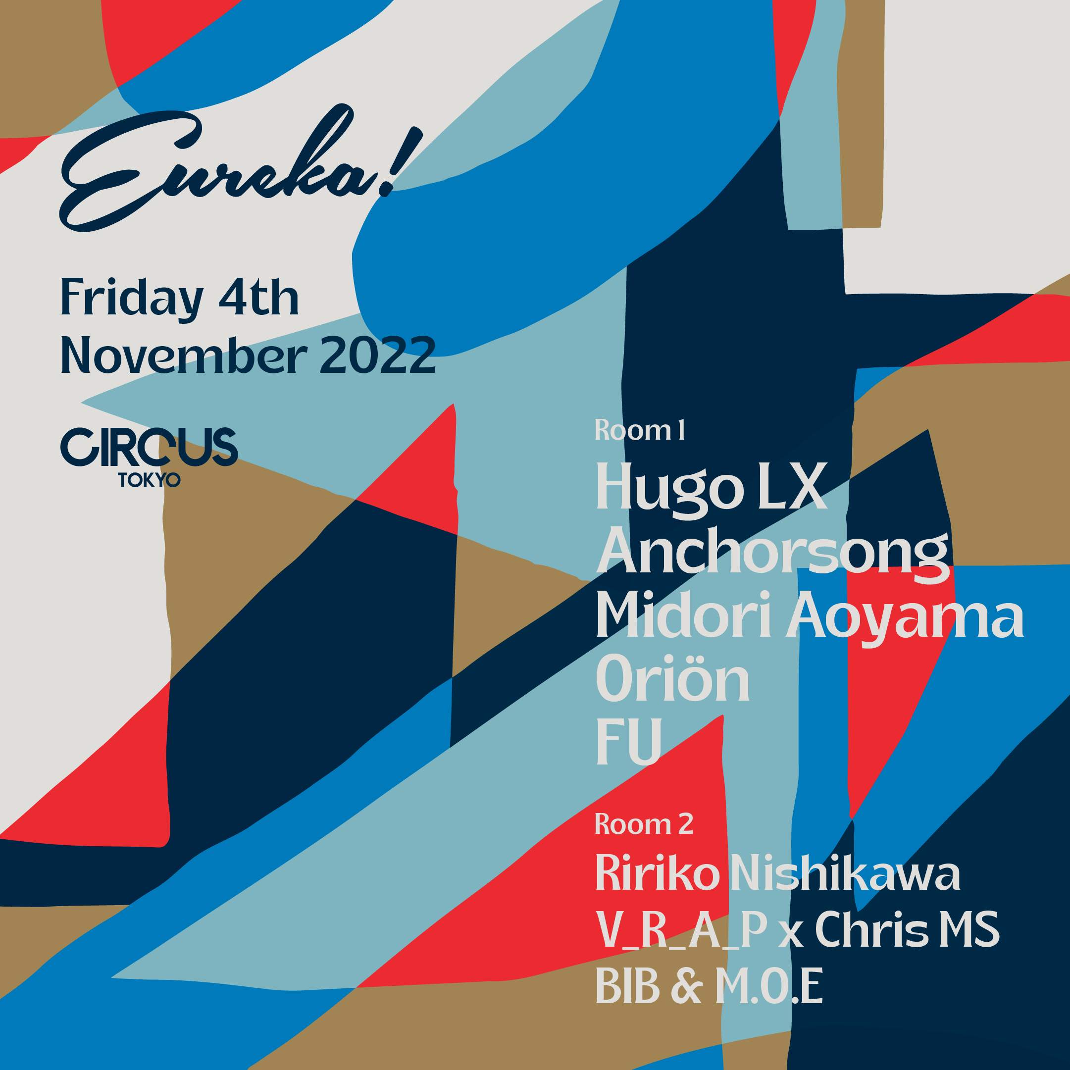 Eureka with Hugo LX, Anchorsong  - Página frontal