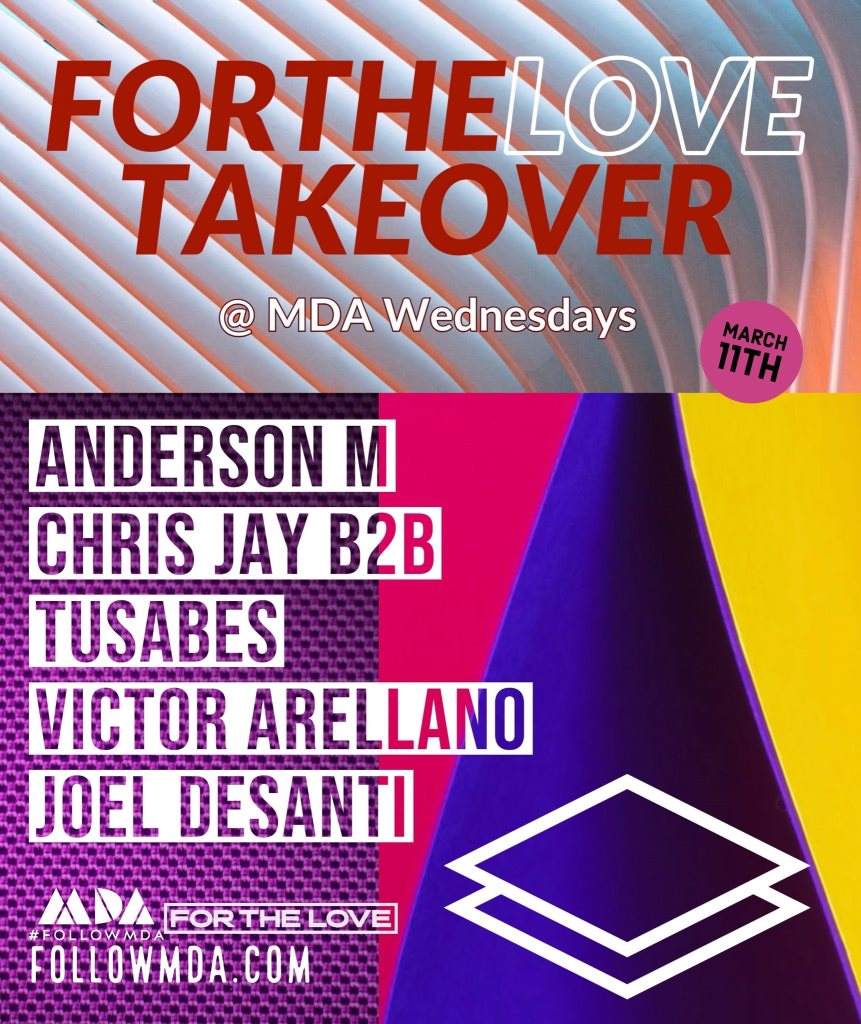 MDA Wednesdays: For the Love Takeover - Página frontal