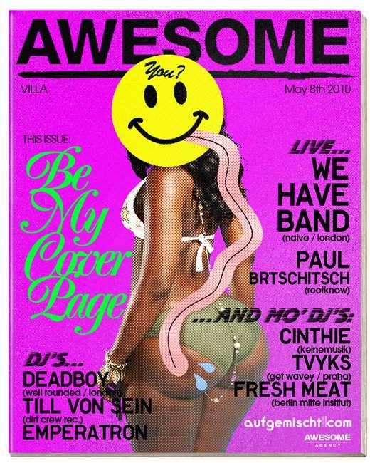 Awesome W. We Have Band, Deadboy + More - Página frontal
