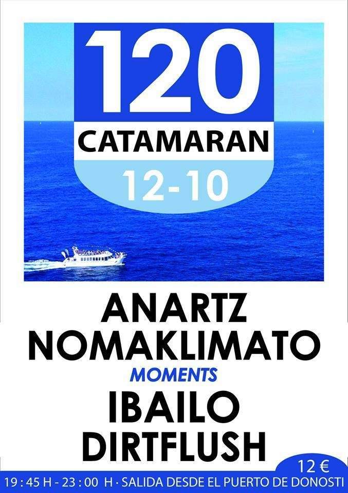 120 Boat Party - フライヤー表