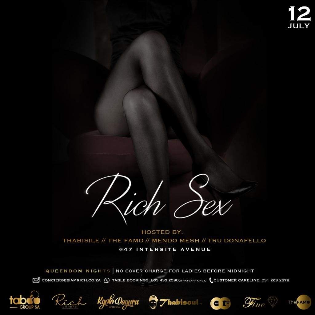 Rich SEX at Rich Durban, Durban