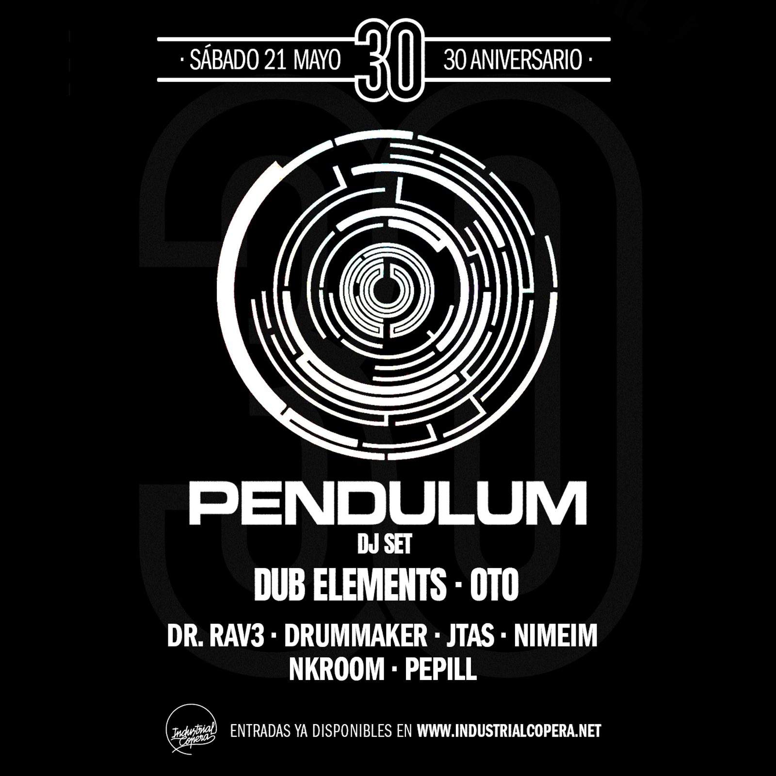 Pendulum (DJ Set) - Página frontal