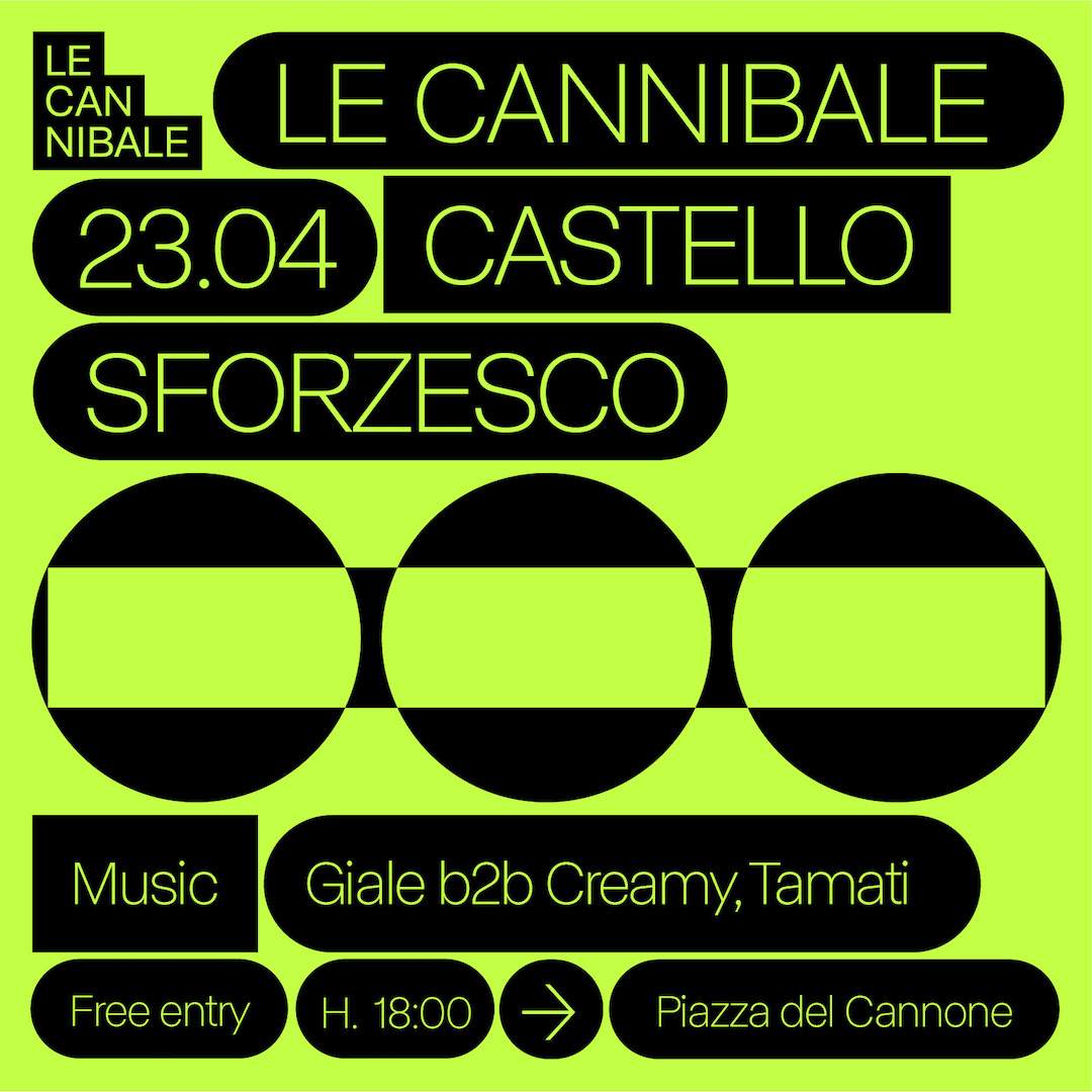 Le Cannibale al Castello Sforzesco - Design Week closing at Castello ...