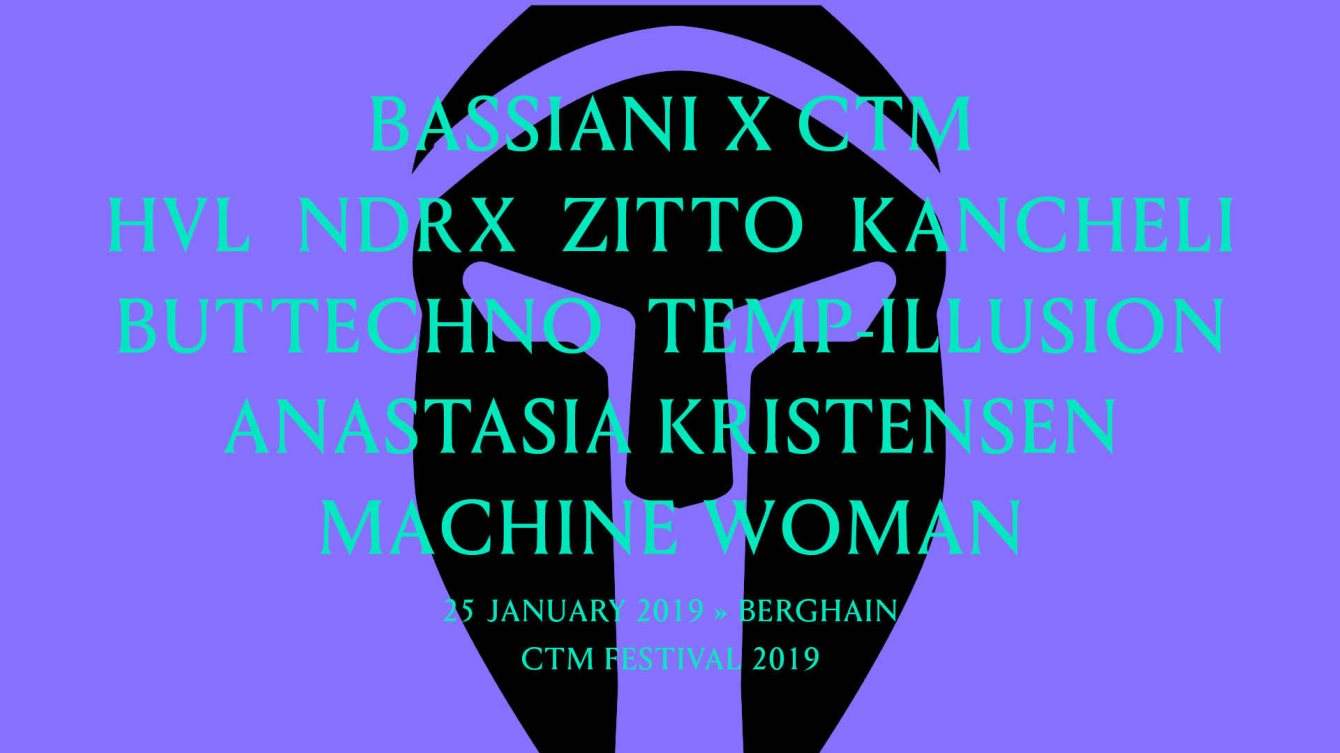 CTM 2019 - Bassiani x CTM / As If We Were Unique - Página frontal