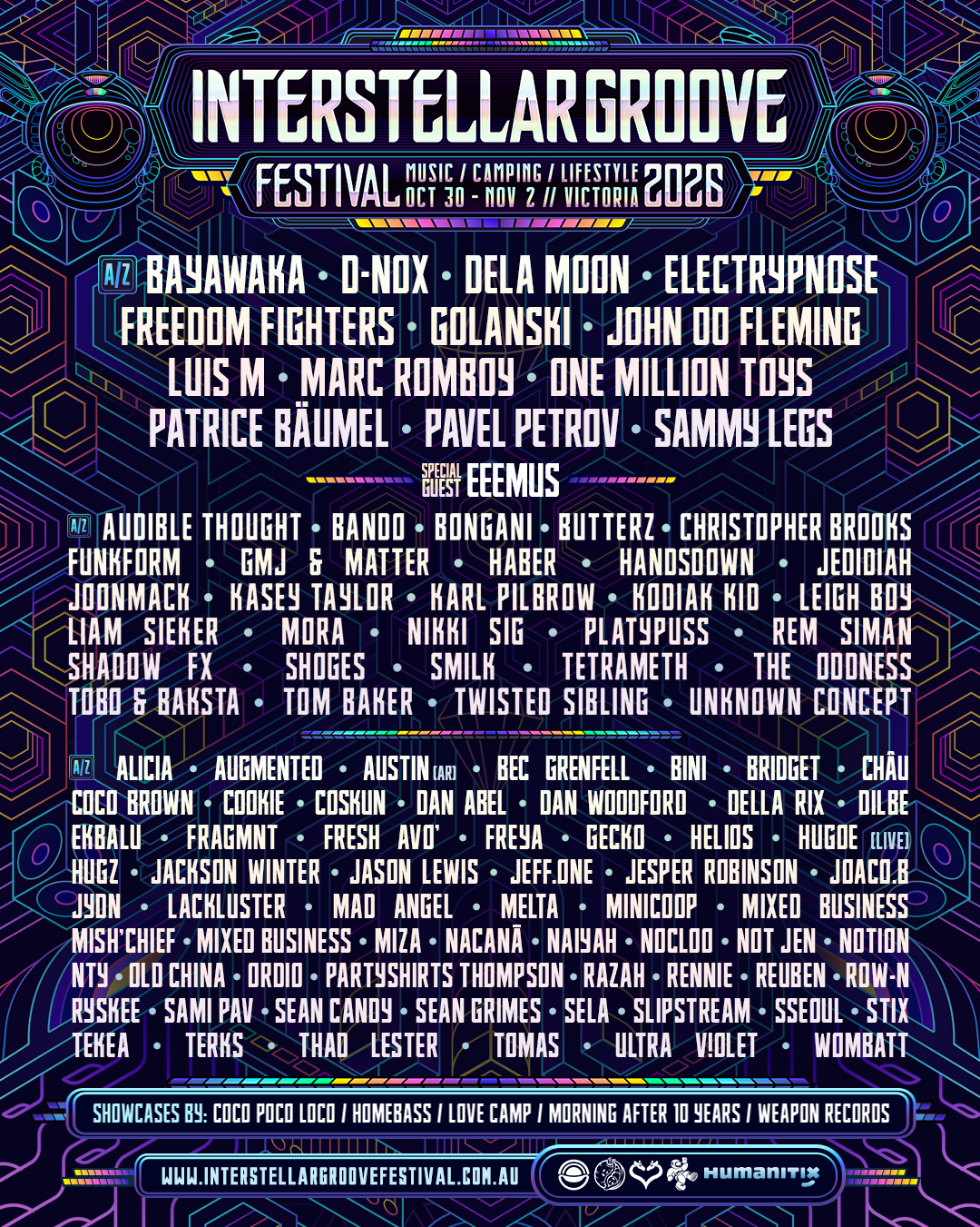 Interstellar Groove Festival festival in Victoria