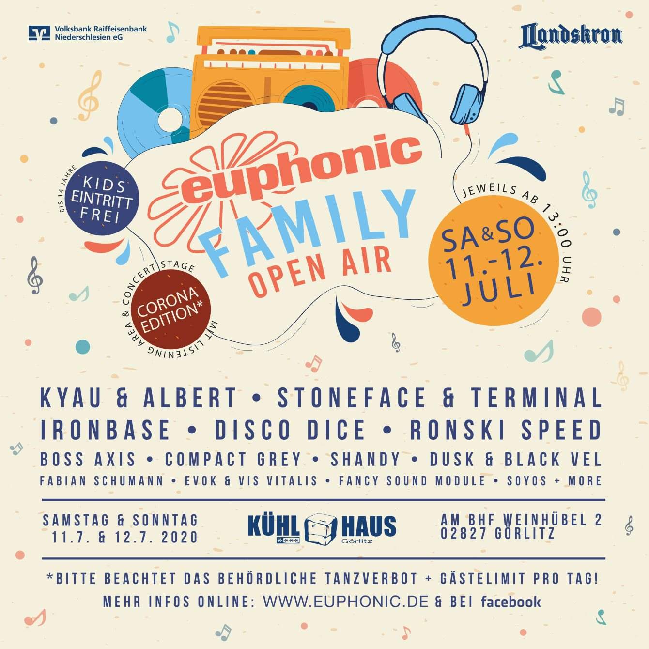 Euphonic Family Open Air - フライヤー表