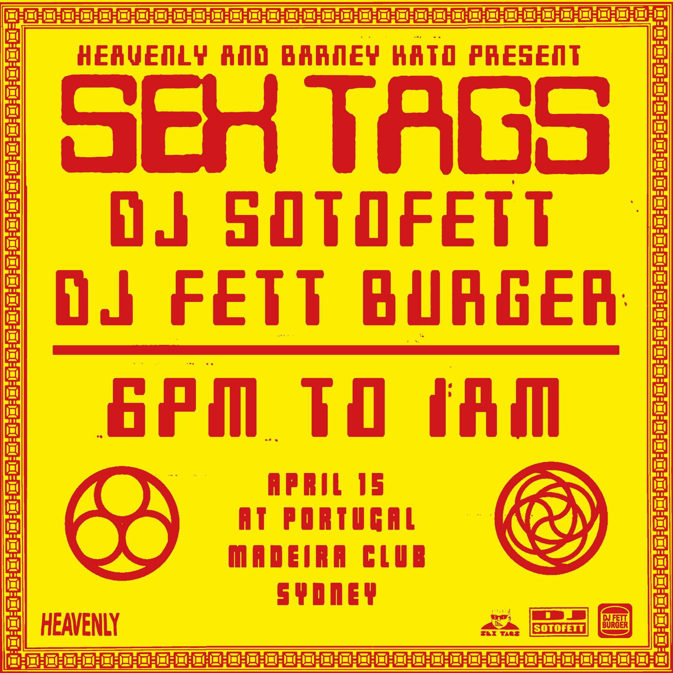 SEX TAGS: Fett Burger & Sotofett Extended B2B - Página trasera