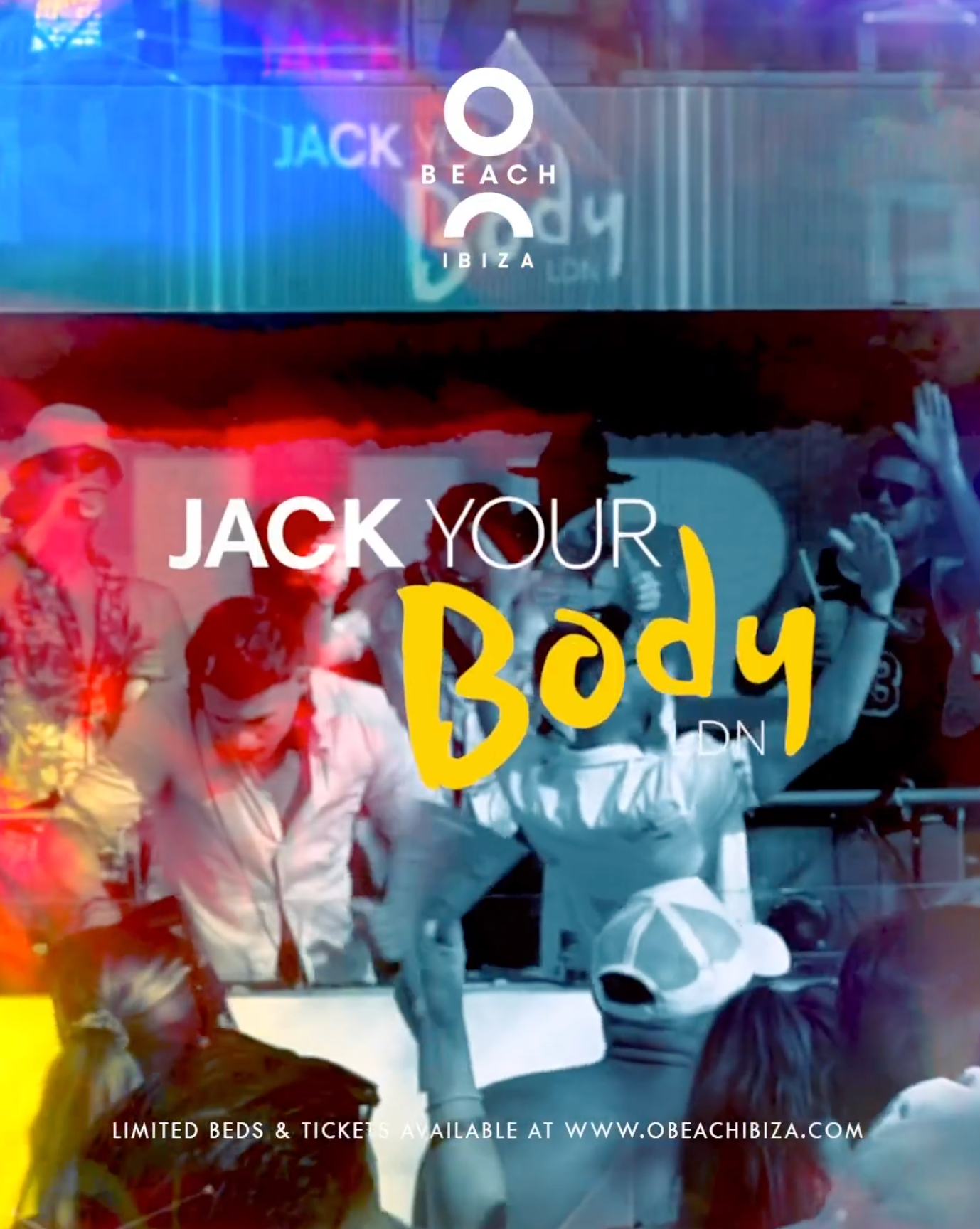 Jack Your Body - フライヤー表