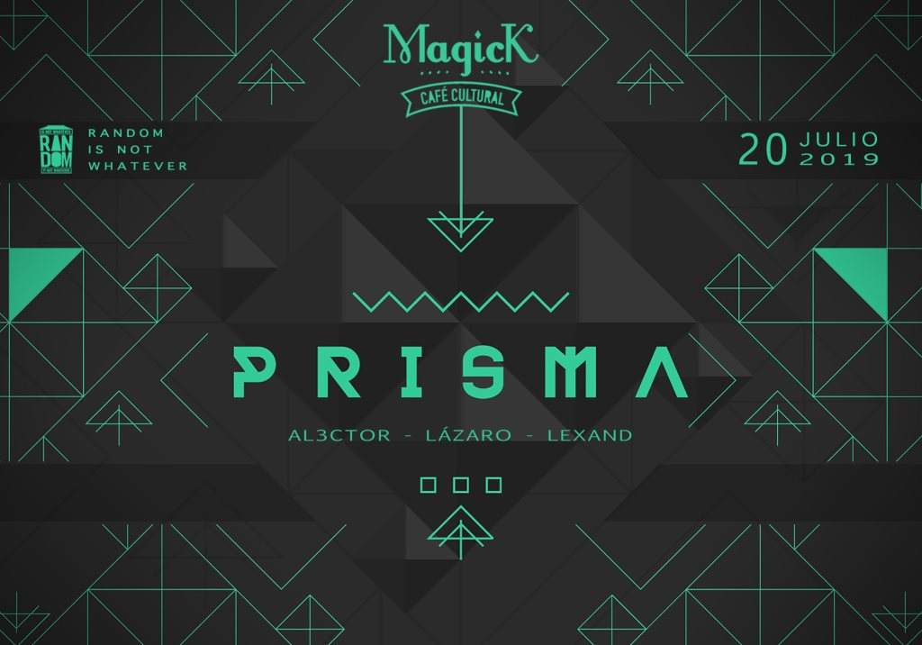 Rinw presenta: Prisma - フライヤー表