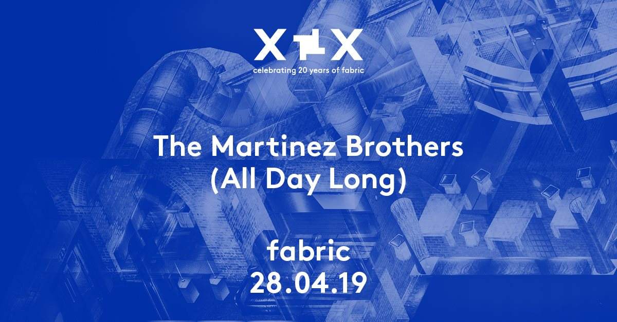 fabric XX: The Martinez Brothers (All Day Long) - Página frontal