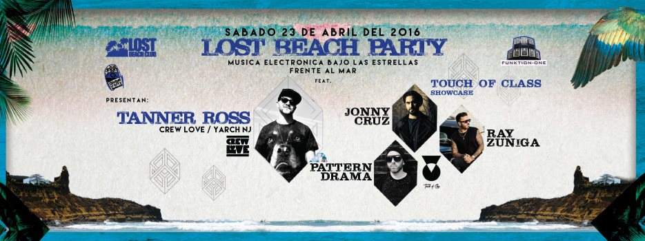 Lost Beach Party - フライヤー表