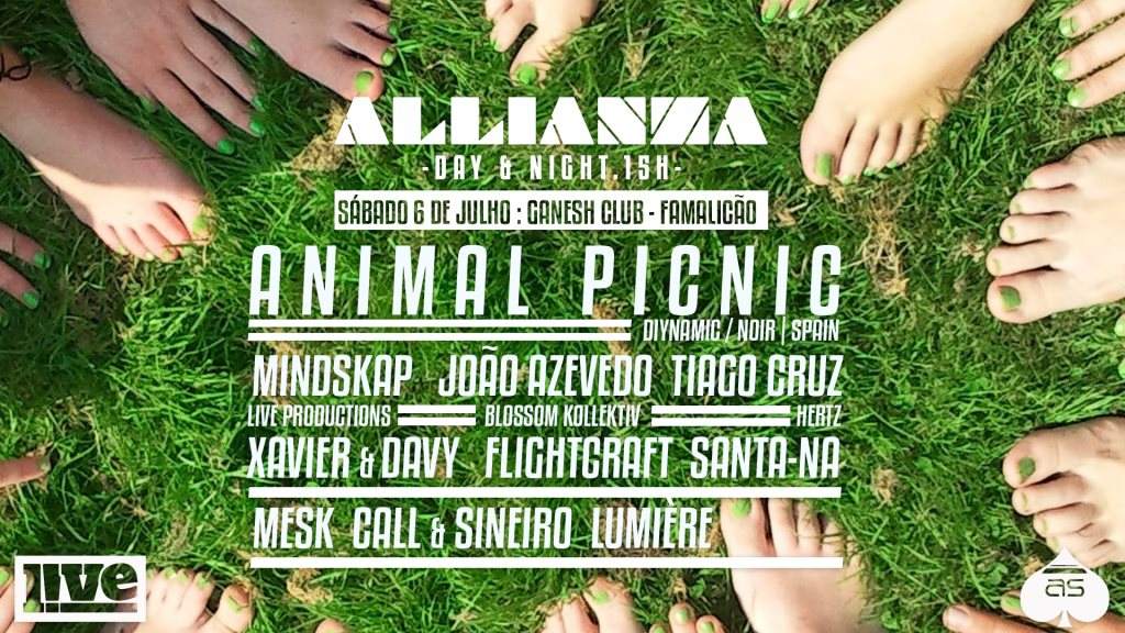Animal Picnic [Diynamic, SP] - Allianza • Day - フライヤー表