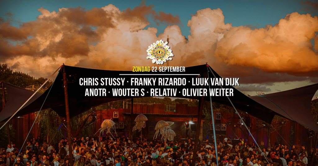 Thuishaven Zomer with Chris Stussy / Franky Rizardo / Luuk van Dijk - フライヤー表