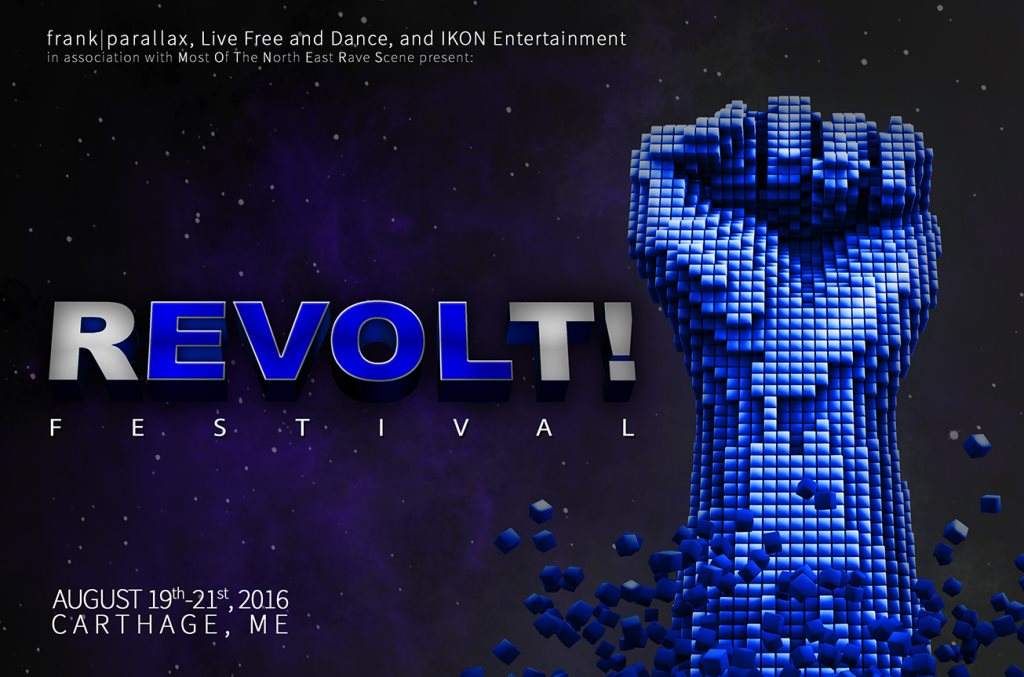 Revolt! Festival - Página frontal