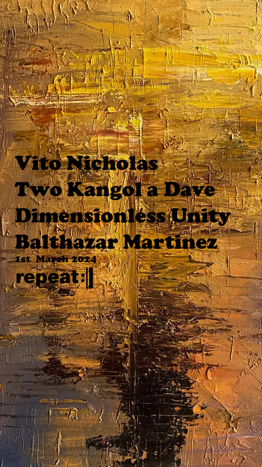 Spread The Groove: Vito Nicholas, Two Kangol a Dave, Dimensionless Unity, Balthazar Martinez - Página trasera