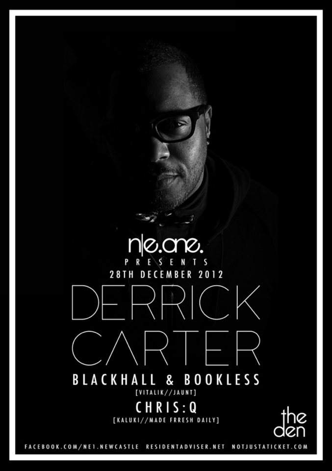 N|E.One. presents: Derrick Carter, Blackhall & Bookless and Chris:Q - Página frontal