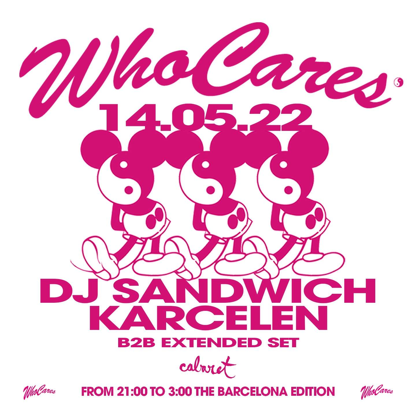 Who Cares at Cabaret Barcelona Edition - Página trasera