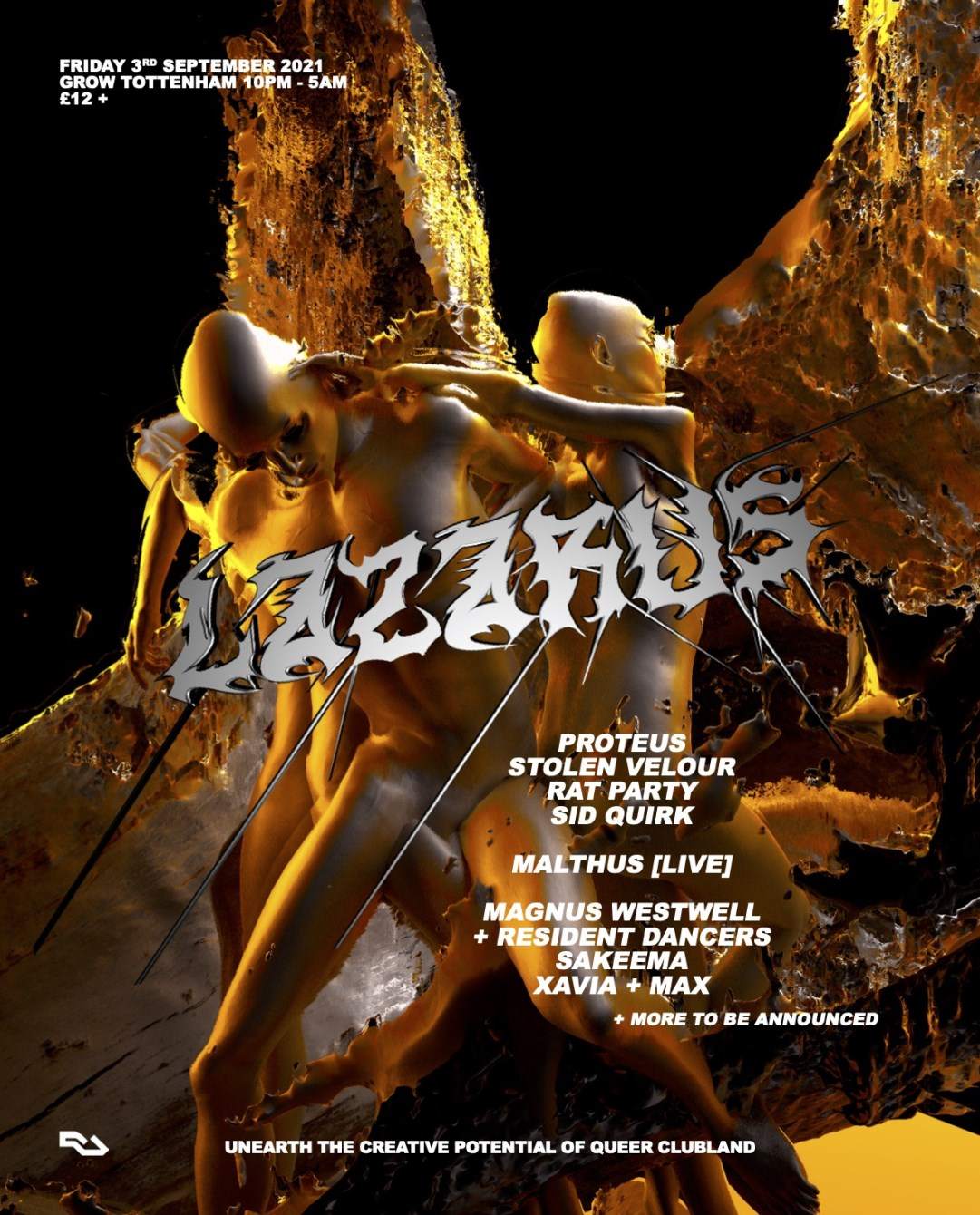 Lazarus - フライヤー表