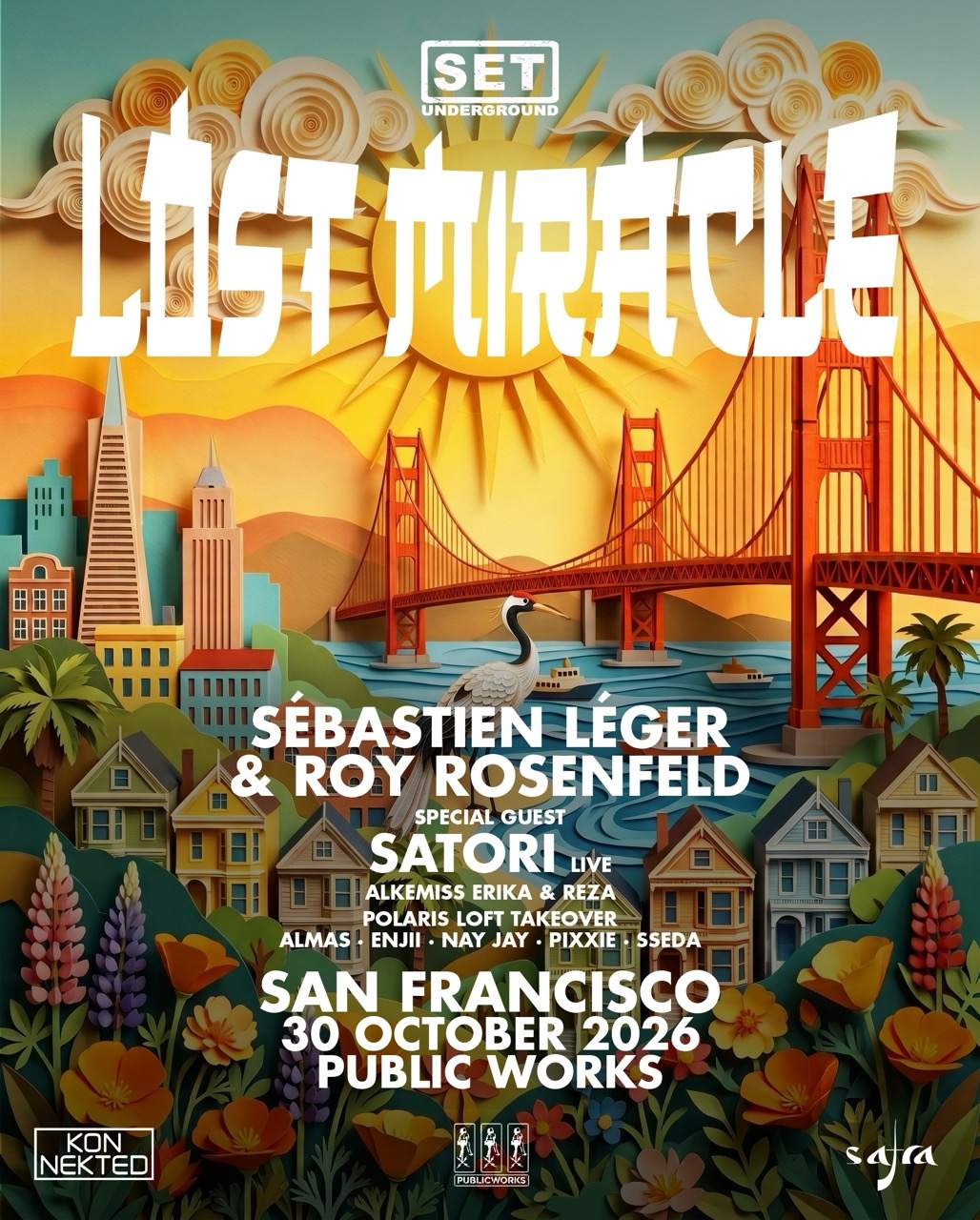 SET Halloween with Lost Miracle (Sébastien Léger & Roy Rosenfeld