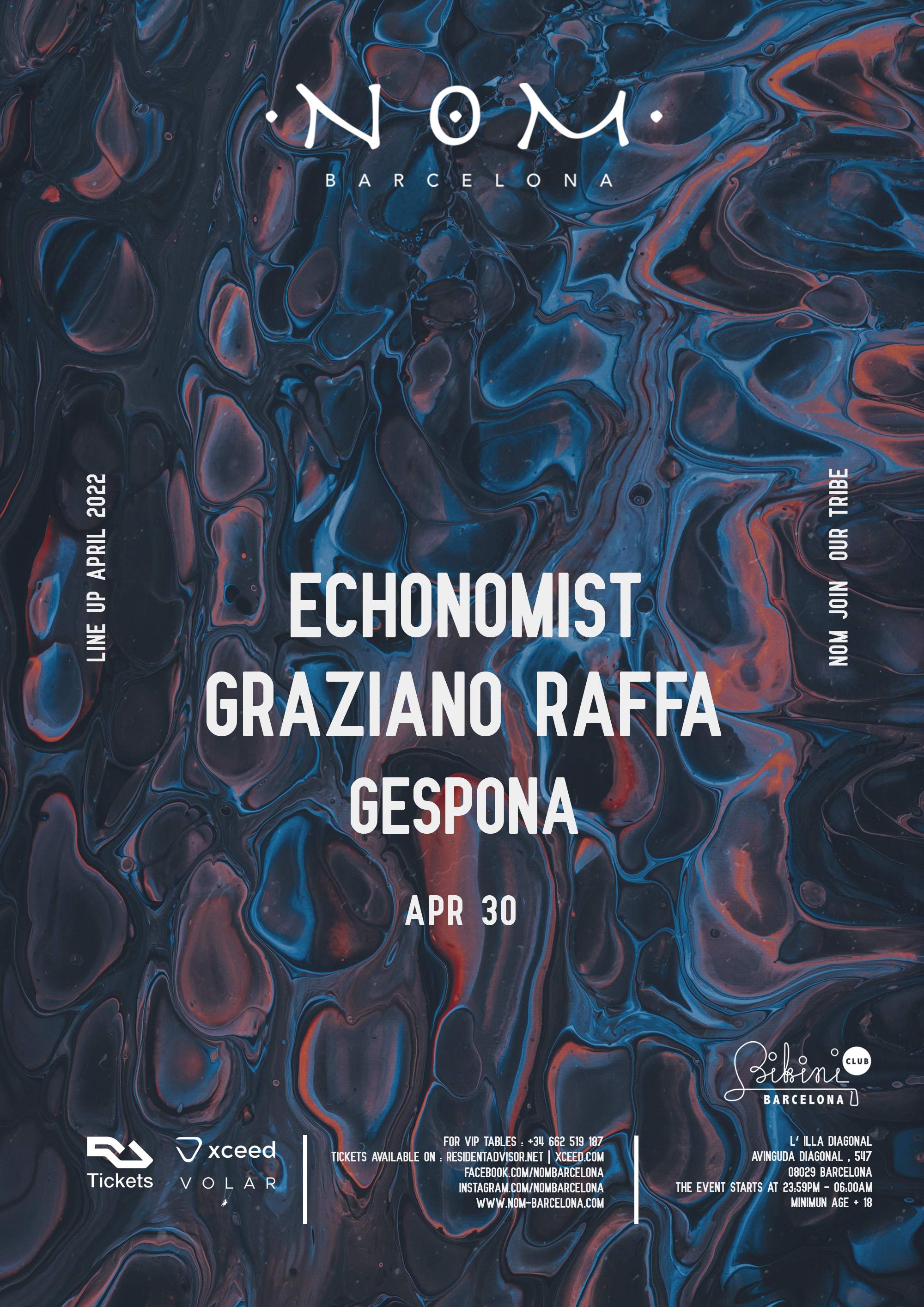 Nom pres: Echonomist, Graziano Raffa, Gespona - Página frontal