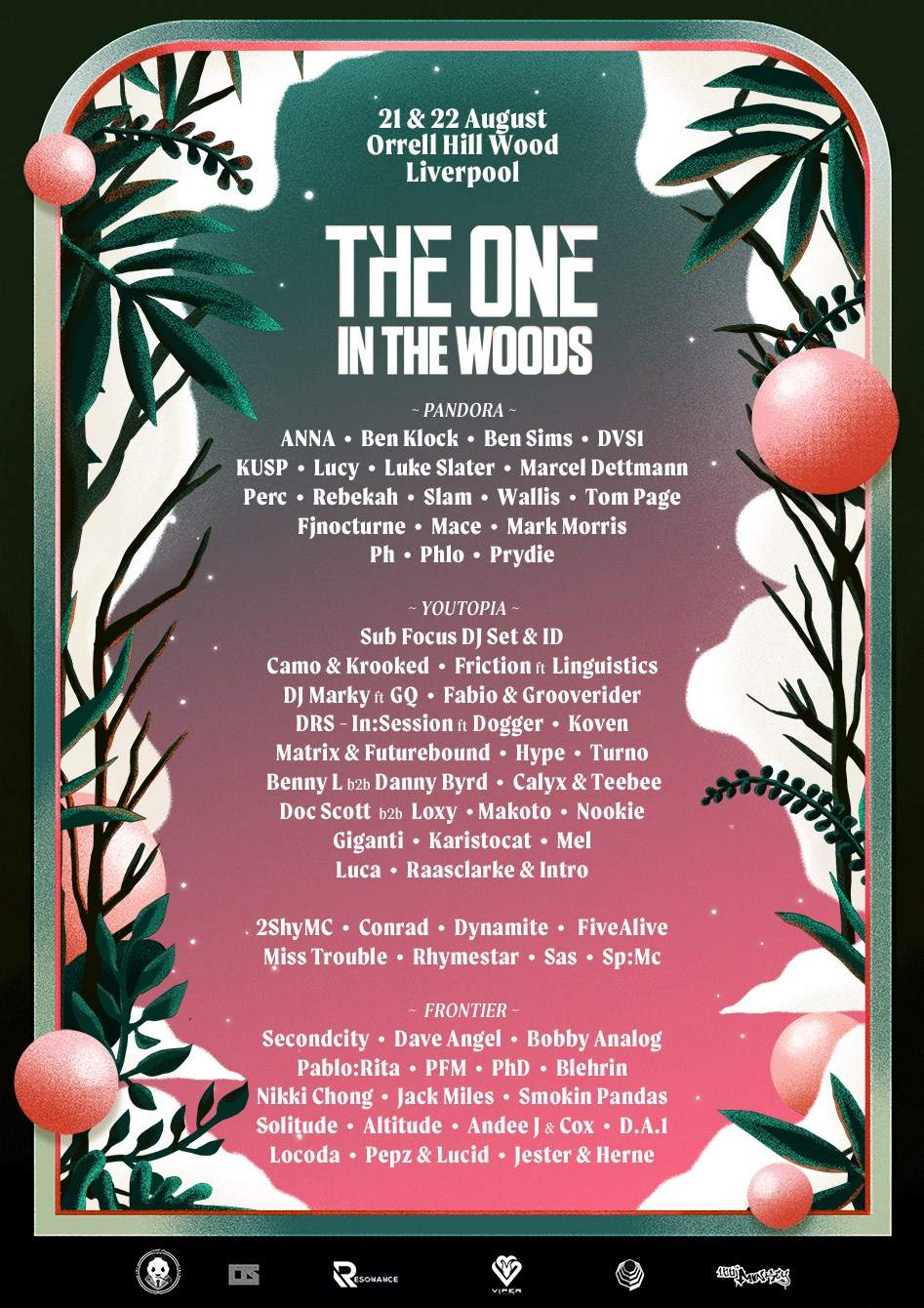 The One In The Woods - Página trasera