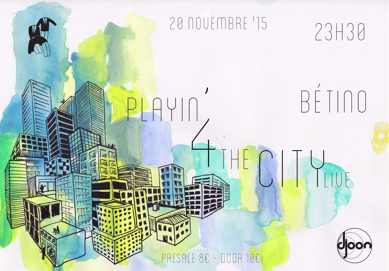 Briefly Established Meets Playin' 4 The City & Bétino - Página frontal