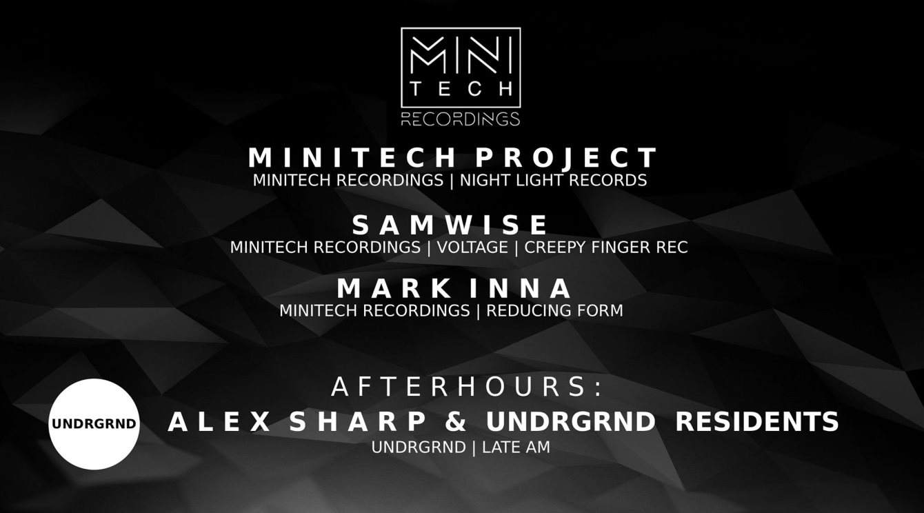 Minitech Recordings Undrgrnd March 2018 - Página frontal